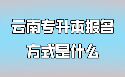 云南专升本报名方式是什么.png